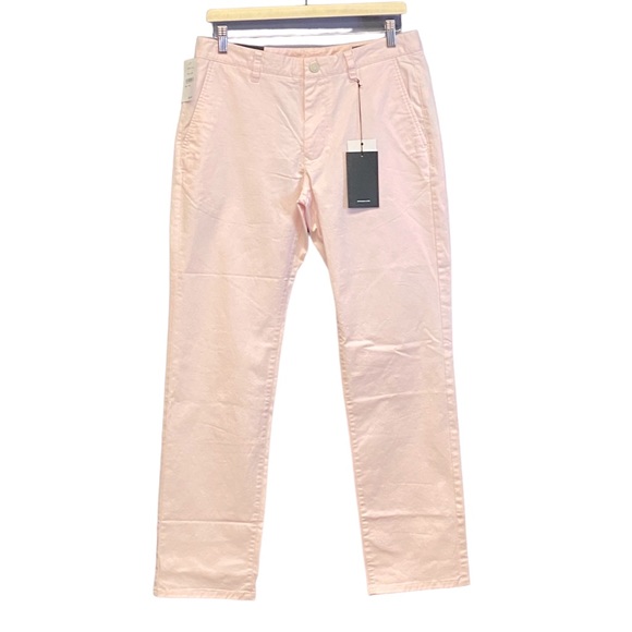 NWT Bonobos Pink Cadillac Stretch Washed Chino Pants - Size 31x30 Slim Men’s - Picture 2 of 12